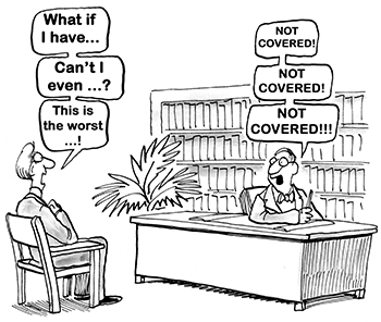 Private healthcare insurance graphic
